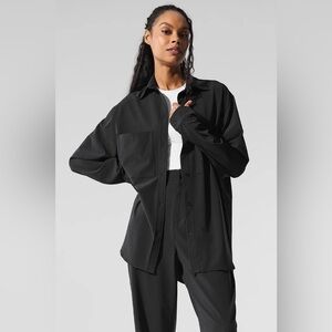 Alo Yoga Dreamscape Button Down Long Sleeve Top